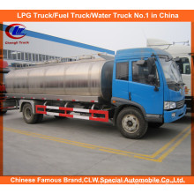 FAW 10cbm Milk Truck for 10ton Fresh Milk Tank Truck